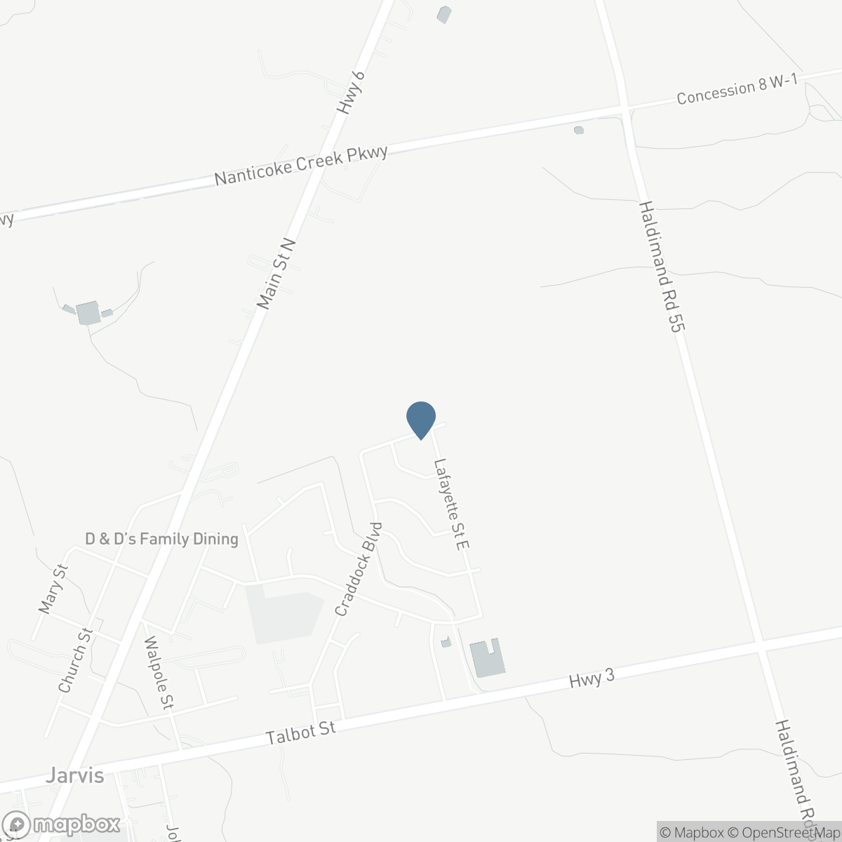 183 CRADDOCK Boulevard, Jarvis, Ontario N0A 1J0